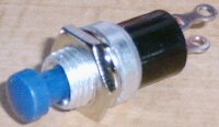 Miniatur-Drucktaster, Blau