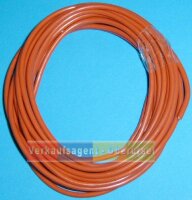 Kabel Rot 2,5mm&sup2;, 5 meter